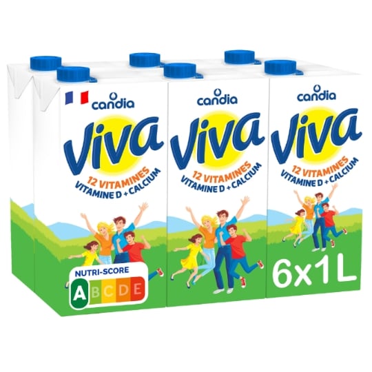 Lait Vitaminé Viva CANDIA