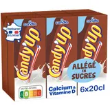 Boisson à Base de Lait Chocolat allégé Candy'Up CANDIA