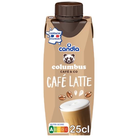 Boisson à Base de Lait Café Latte CANDIA COLUMBUS