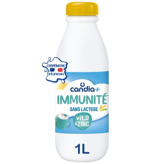 Lait Sans Lactose Immunité CANDIA+