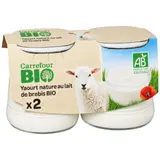 Yaourt de brebis nature  Bio CARREFOUR BIO