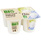 Yaourts  brassés nature Bio CARREFOUR BIO