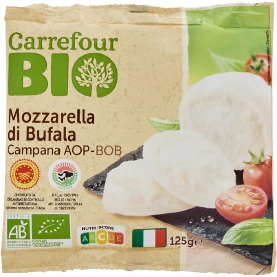 Mozzarella di Bufala Campana CARREFOUR BIO