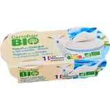 Yaourts à la Grecque Bio Lait de Brebis CARREFOUR BIO