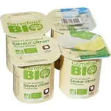 Yaourts citron  Bio CARREFOUR BIO