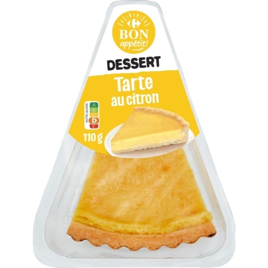 Tarte au citron CARREFOUR BON APPETIT !