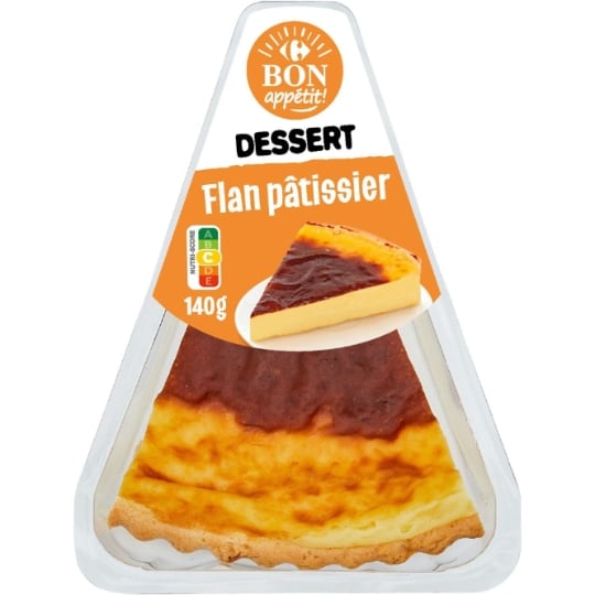Flan pâtissier CARREFOUR BON APPETIT !
