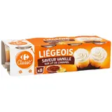 Dessert Liégeois vanille caramel CARREFOUR CLASSIC'