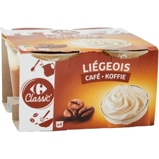 Liégeois  café CARREFOUR CLASSIC'