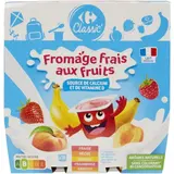Fromage frais aux fruits CARREFOUR CLASSIC'