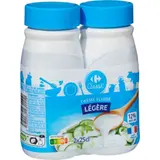 Crème Fluide Légère 12% Mg CARREFOUR CLASSIC'