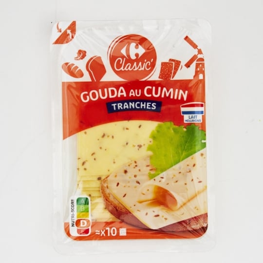 Gouda au cumin CARREFOUR CLASSIC'