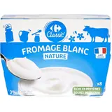 Fromage Blanc 3% MG Nature CARREFOUR CLASSIC'