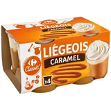 Dessert liégeois caramel CARREFOUR CLASSIC'