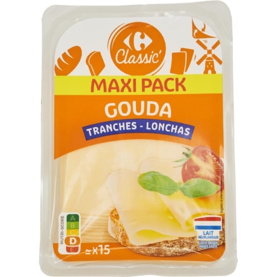 Gouda en Tranches CARREFOUR CLASSIC'
