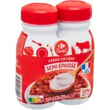 Crème Semi-Epaisse 30% CARREFOUR CLASSIC'