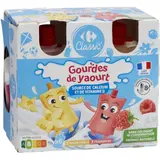 Yaourts vanille framboise CARREFOUR KIDS