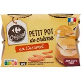 Crèmes dessert caramel CARREFOUR ORIGINAL