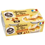 Gâteau  de riz  caramel CARREFOUR ORIGINAL