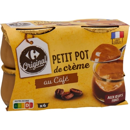 Crème dessert café CARREFOUR ORIGINAL