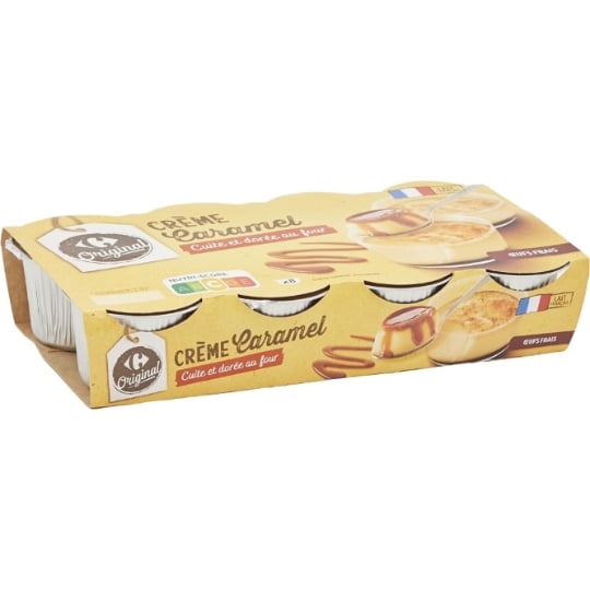 Desserts crème caramel CARREFOUR ORIGINAL