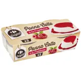 Dessert panna cotta à la framboise CARREFOUR ORIGINAL