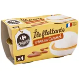 Dessert ile flottante caramel CARREFOUR ORIGINAL