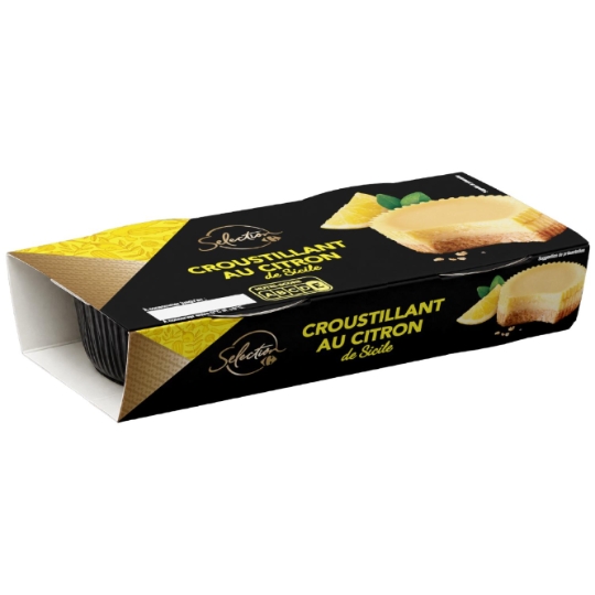 Dessert Croustillant au Citron CARREFOUR SELECTION
