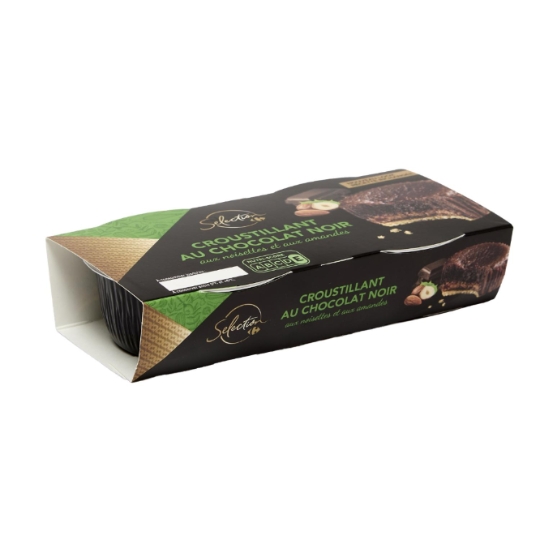 Dessert Croustillant au Chocolat Noir CARREFOUR SELECTION