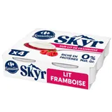 Skyr sur lit de framboise CARREFOUR SENSATION