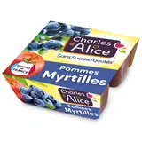 Compote Myrtille Sans Sucres Ajoutés CHARLES & ALICE