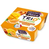 Compote Trio de Fruits Pommes Mangues Oranges sans Sucres Ajoutés CHARLES & ALICE