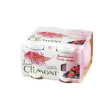 Yaourts Au Lait de Montagne Fuits Rouges CLIMONT