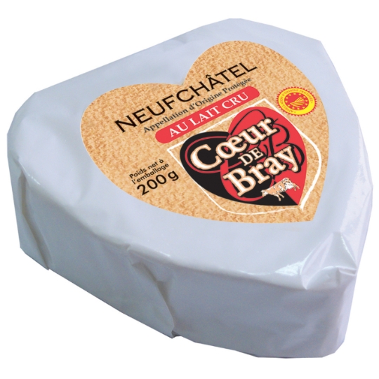 Fromage Neufchâtel au Lait Cru AOP CŒUR DE BRAY