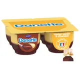 Crème dessert vanille chocolat DANETTE