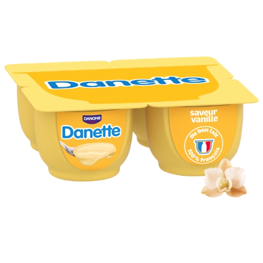 Crème dessert vanille DANETTE