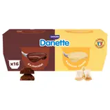 Crème dessert chocolat vanille DANETTE