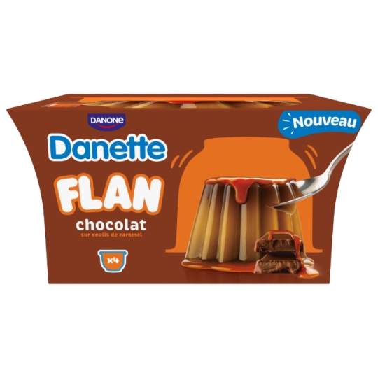 Flan Chocolat DANETTE