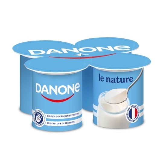 Yaourts Nature nature DANONE