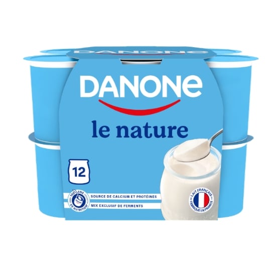 Yaourts Nature nature DANONE