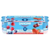 Yaourts aux Fruits Rouges 0% mg DANONE