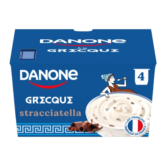 Yaourt à la Grecque Stracciatella DANONE