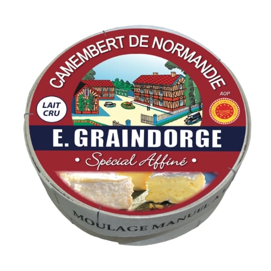 Fromage Camembert de Normandie au Lait Cru AOP E.GRAINDORGE