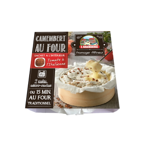 Fromage Camembert au Four Tomates E.GRAINDORGE