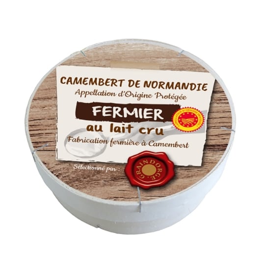Fromage Camembert de Normandie au Lait Cru AOP E.GRAINDORGE
