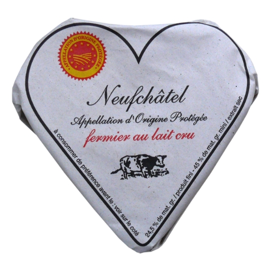 Fromage Neufchâtel Fermier au Lait Cru AOP FERMIER