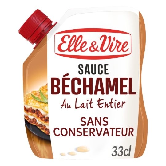 Sauce Béchamel Au Lait Entier  ELLE & VIRE