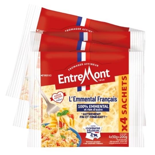 Fromage Râpé Emmental ENTREMONT