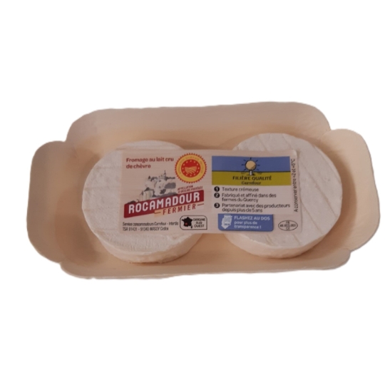 Fromages de chèvre Rocamadour AOP FILIERE QUALITE CARREFOUR