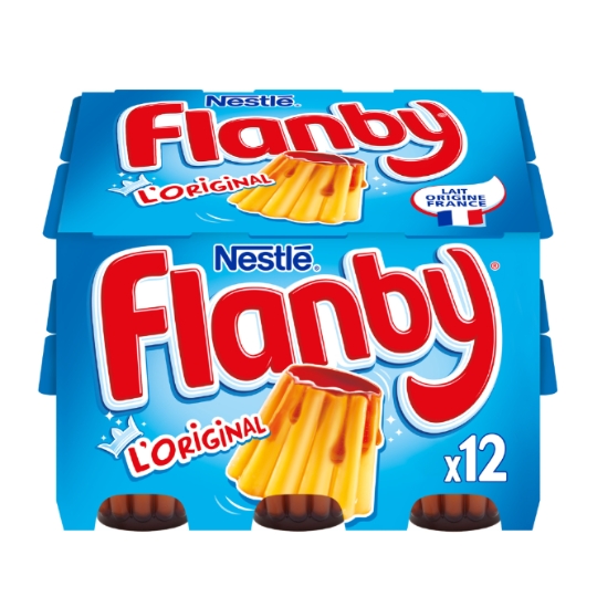 Flan vanille caramel FLANBY